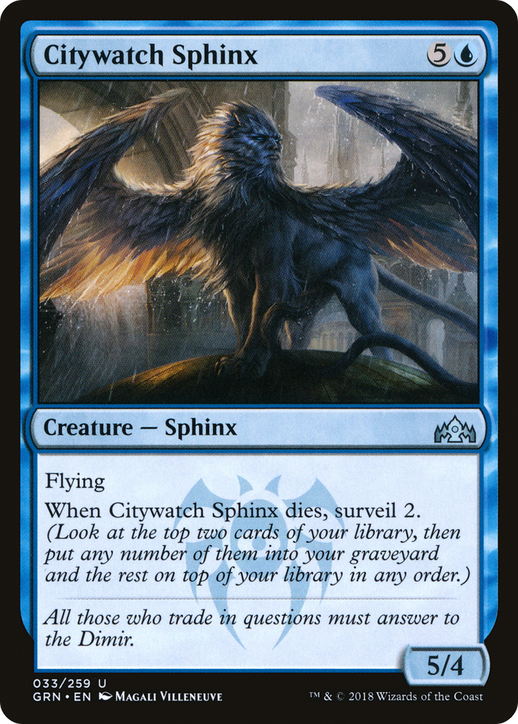 Citywatch Sphinx (033) - Guilds of Ravnica