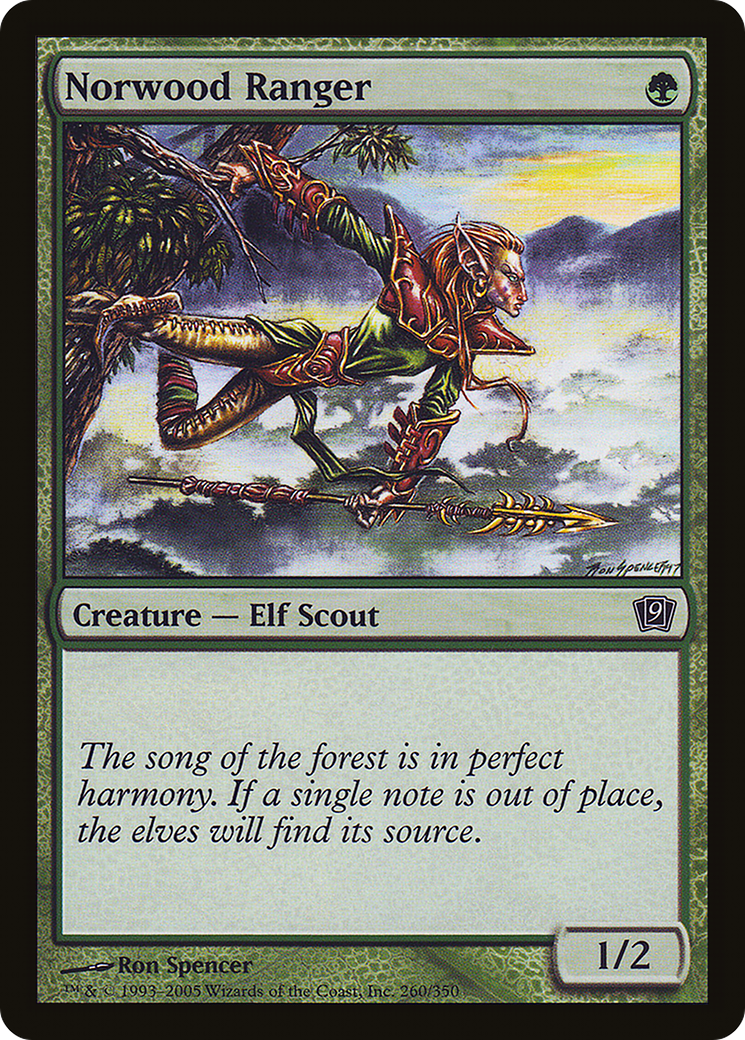 Norwood Ranger (260) Foil - Ninth Edition