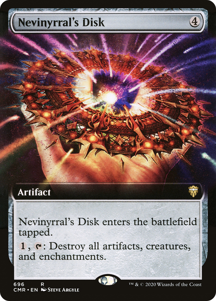 Nevinyrral's Disk (Extended Art) (696) Foil - Commander Legends