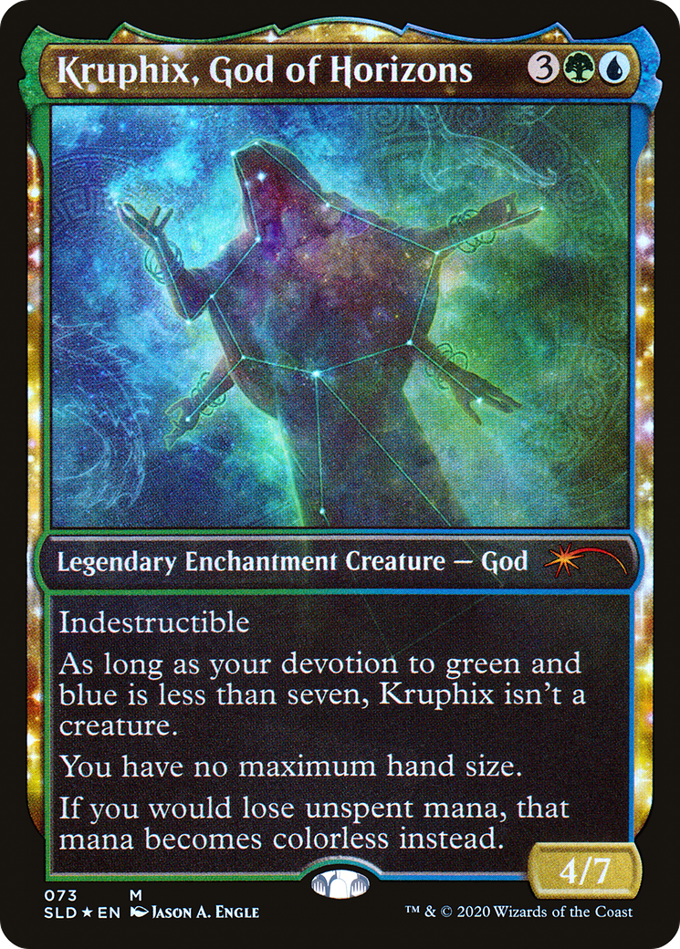 Kruphix, God of Horizons (Showcase) (073) Foil - Secret Lair Drop