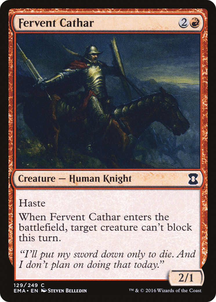 Fervent Cathar (129) - Eternal Masters
