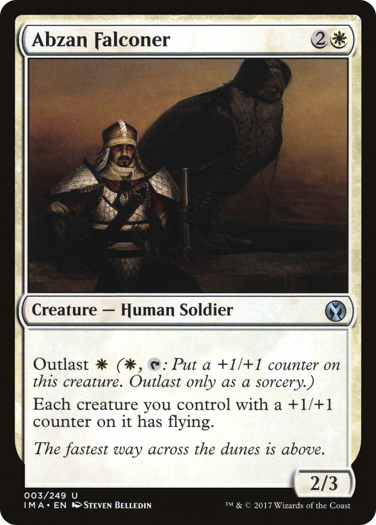 Abzan Falconer (003) Foil - Iconic Masters