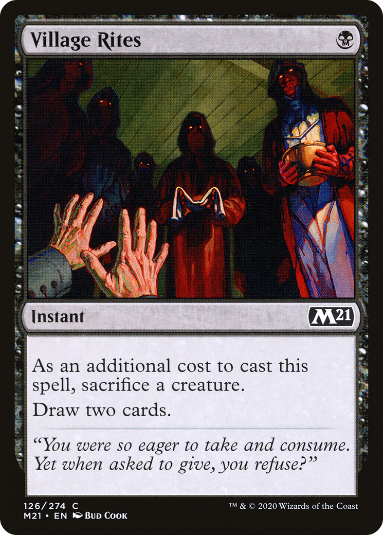 Village Rites (126) - Core Set 2021