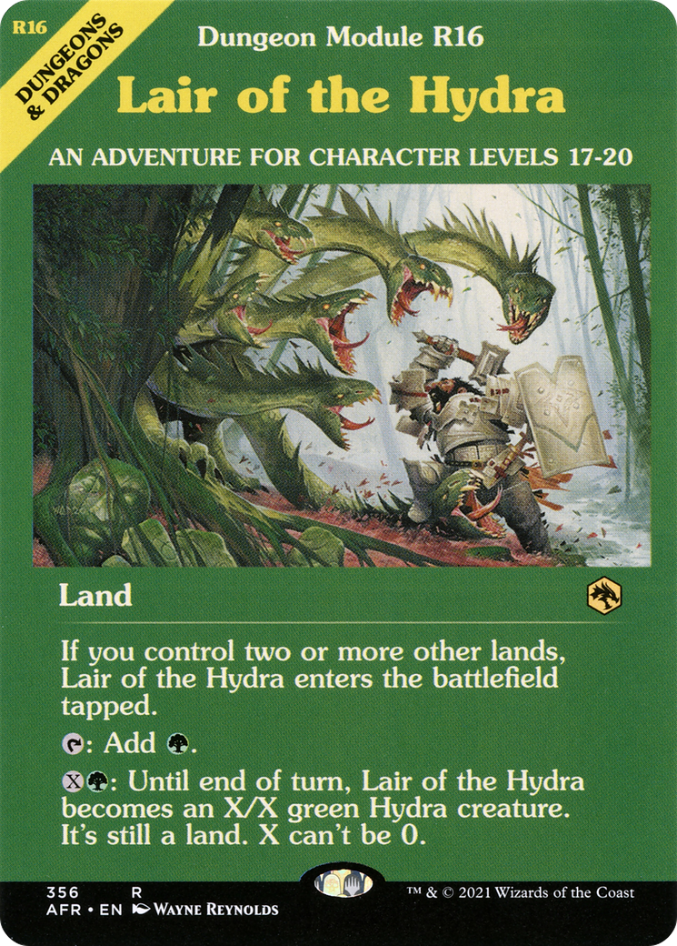 Lair of the Hydra (Dungeon Module) (Showcase) (356) - Adventures in the Forgotten Realms