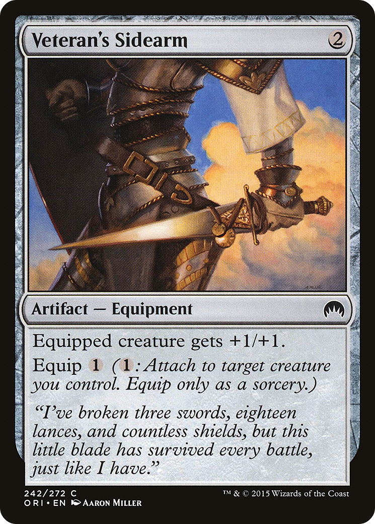 Veteran's Sidearm (242) Foil - Magic Origins