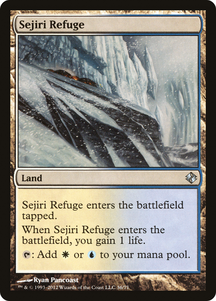 Sejiri Refuge (036) - Duel Decks: Venser vs. Koth