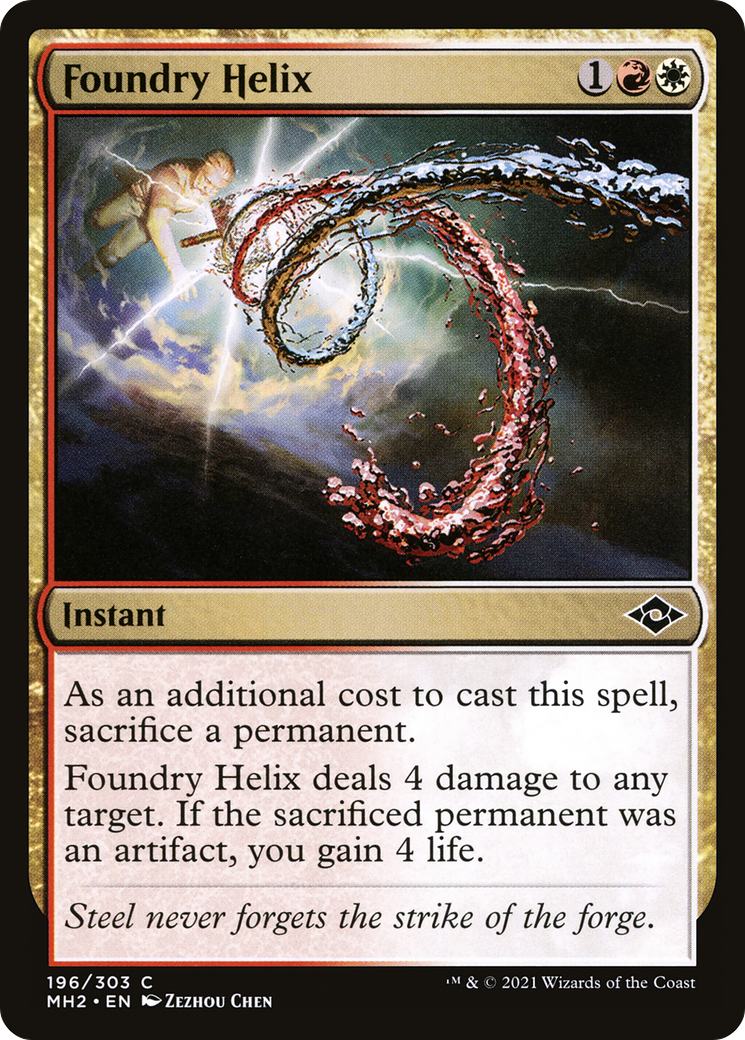 Foundry Helix (196) Foil - Modern Horizons 2
