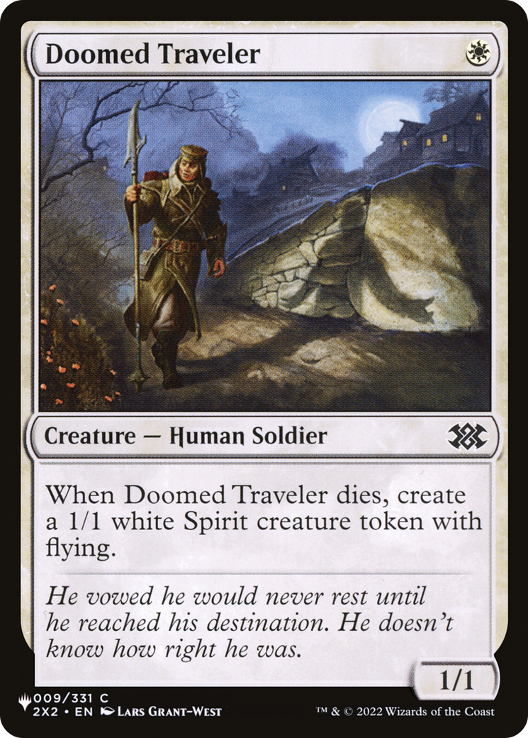 Doomed Traveler (2X2-9) - The List