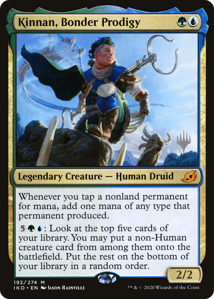 Kinnan, Bonder Prodigy (192p) Foil - Ikoria: Lair of Behemoths Promos