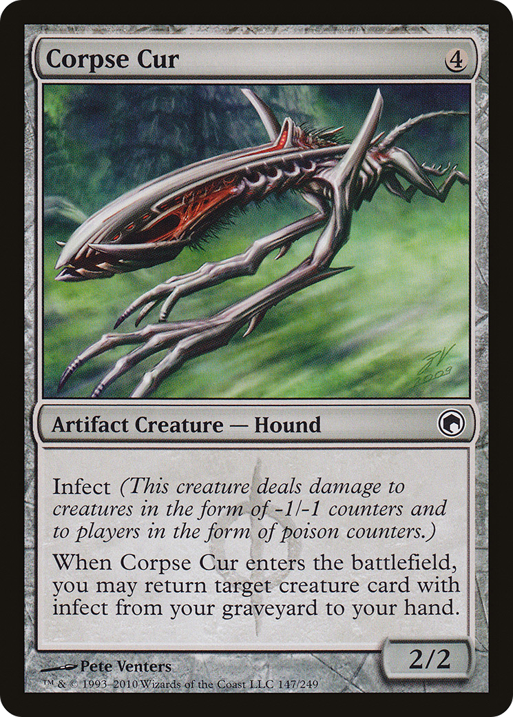 Corpse Cur (147) Foil - Scars of Mirrodin