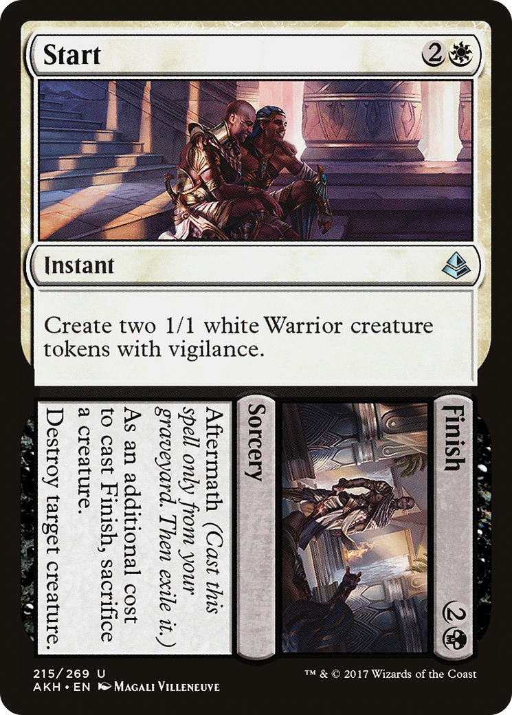 Start // Finish (215) Foil - Amonkhet