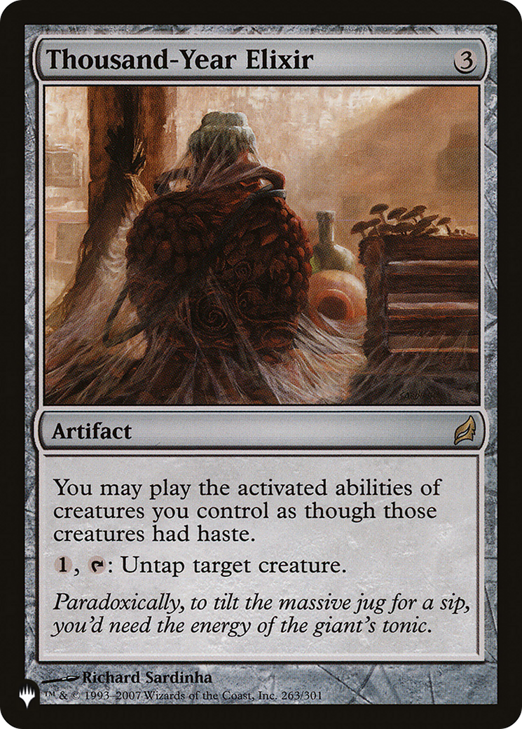 Thousand-Year Elixir (263/301) - The List