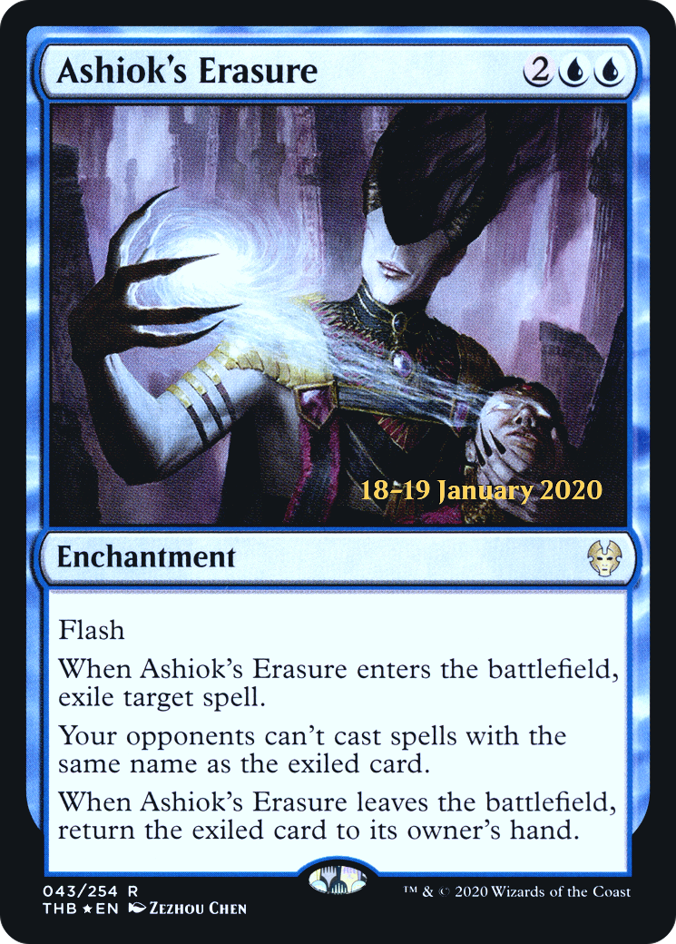 Ashiok's Erasure (043) Foil - Theros Beyond Death Promos