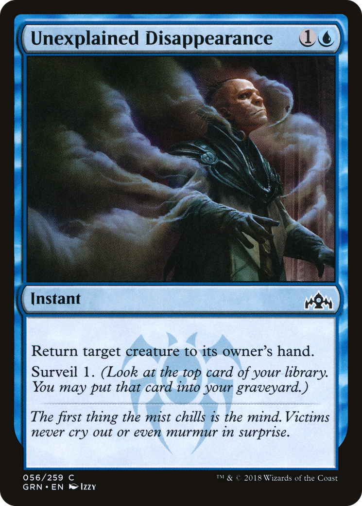 Unexplained Disappearance (056) - Guilds of Ravnica