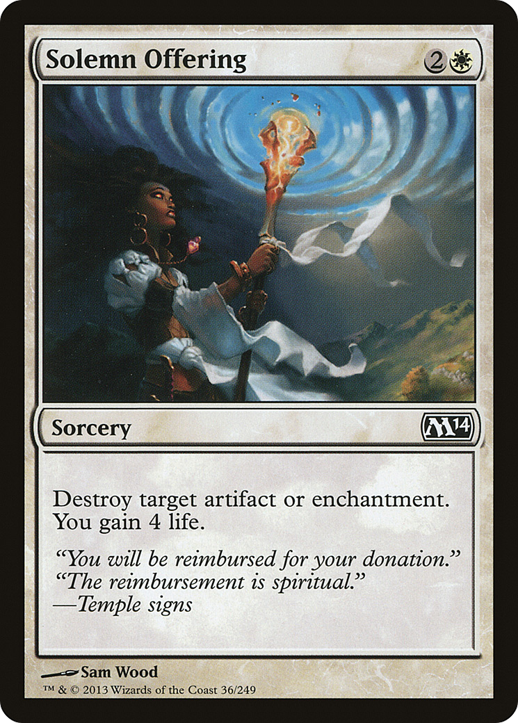 Solemn Offering (036) - Magic 2014