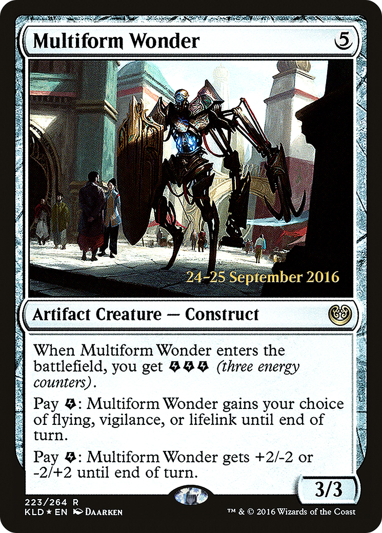Multiform Wonder (223) Foil - Kaladesh Promos