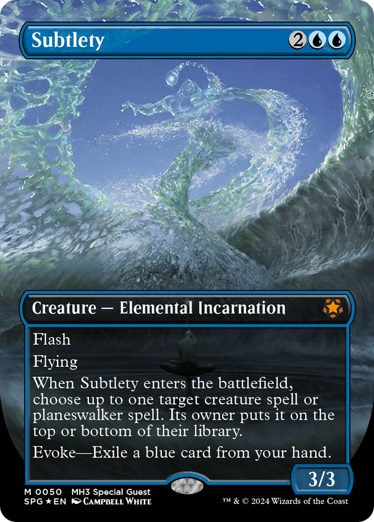 Subtlety(Borderless) Foil (050)