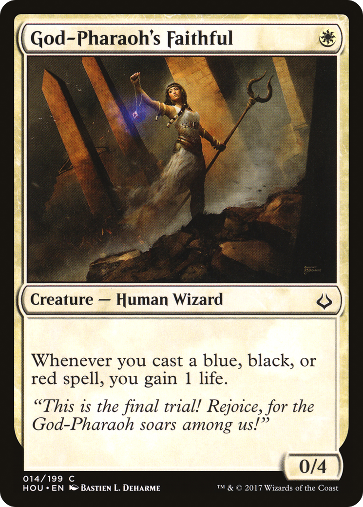 God-Pharaoh's Faithful (014) Foil - Hour of Devastation