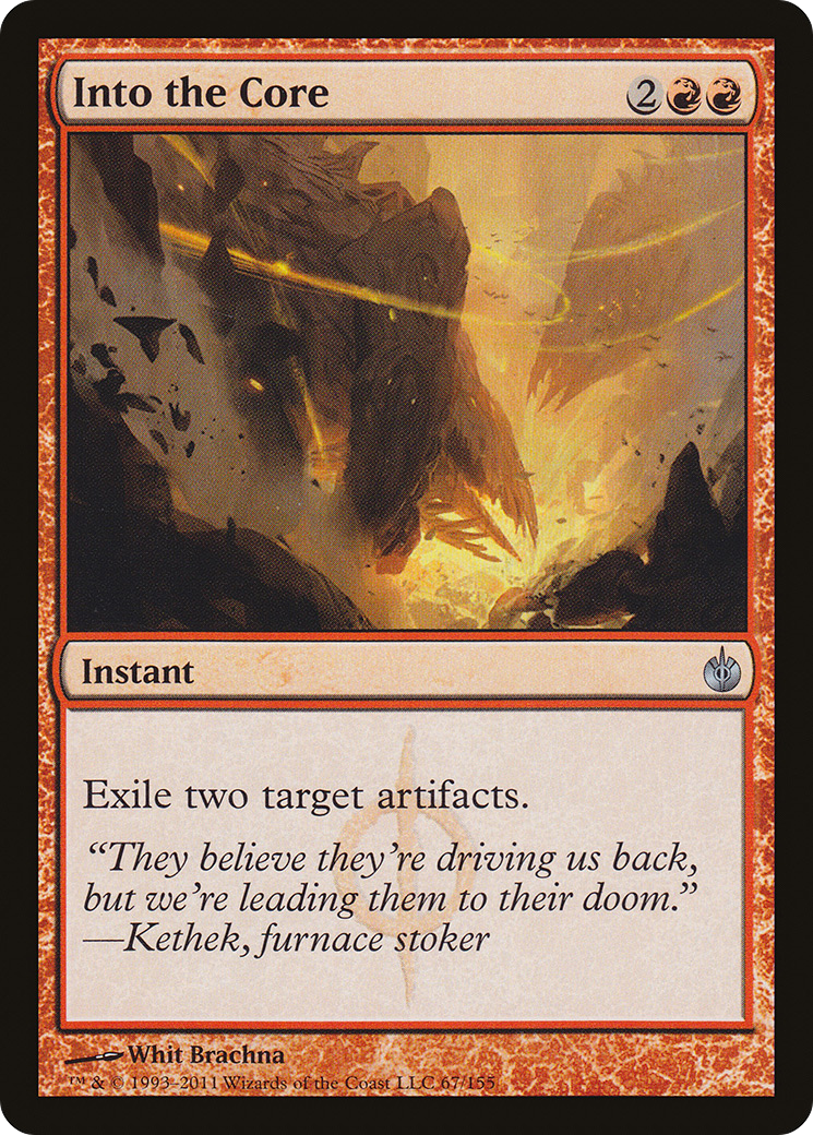 Into the Core (067) Foil - Mirrodin Besieged