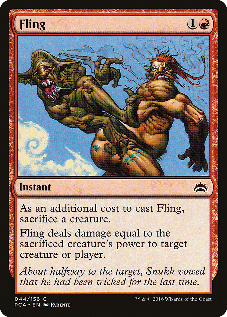 Fling (044) - Planechase Anthology