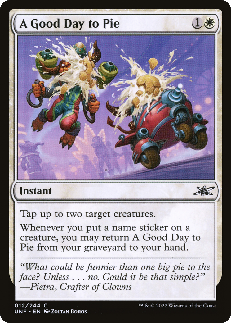 A Good Day to Pie (012) Foil - Unfinity