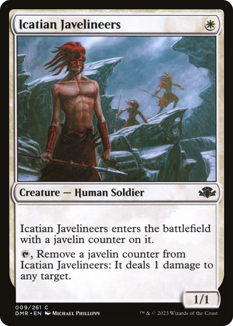 Icatian Javelineers (009) Foil - Dominaria Remastered