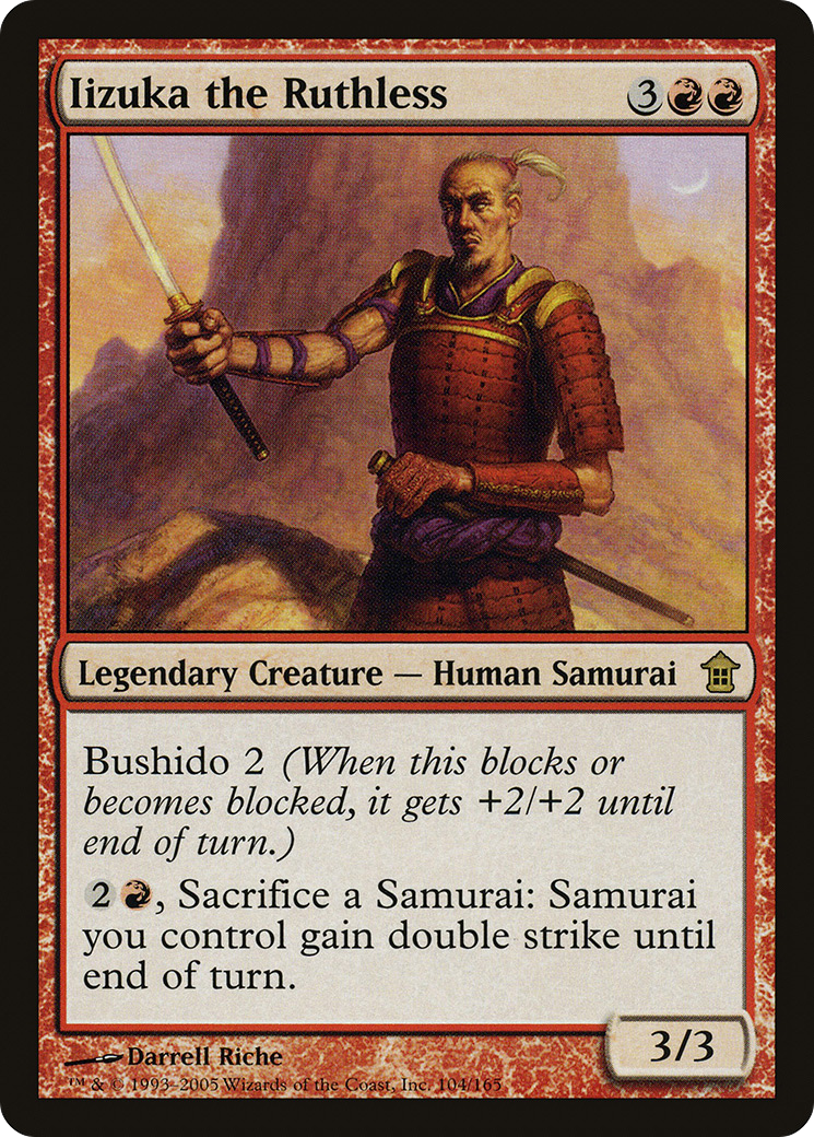 Iizuka the Ruthless (104) - Saviors of Kamigawa