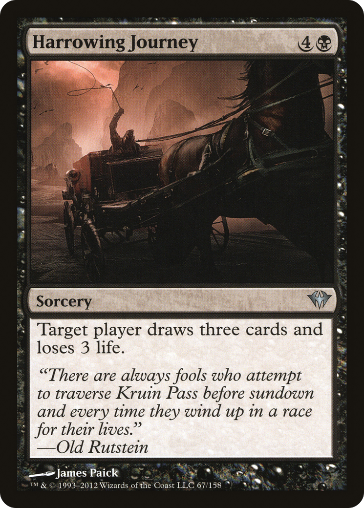 Harrowing Journey (067) Foil - Dark Ascension