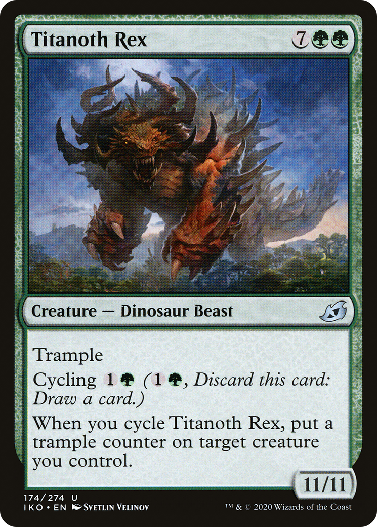 Titanoth Rex (174) Foil - Ikoria: Lair of Behemoths