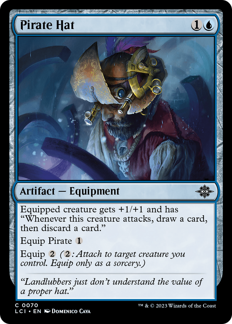 Pirate Hat (070) Foil - The Lost Caverns of Ixalan