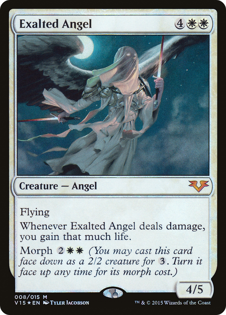Exalted Angel (008) Foil - From the Vault: Angels