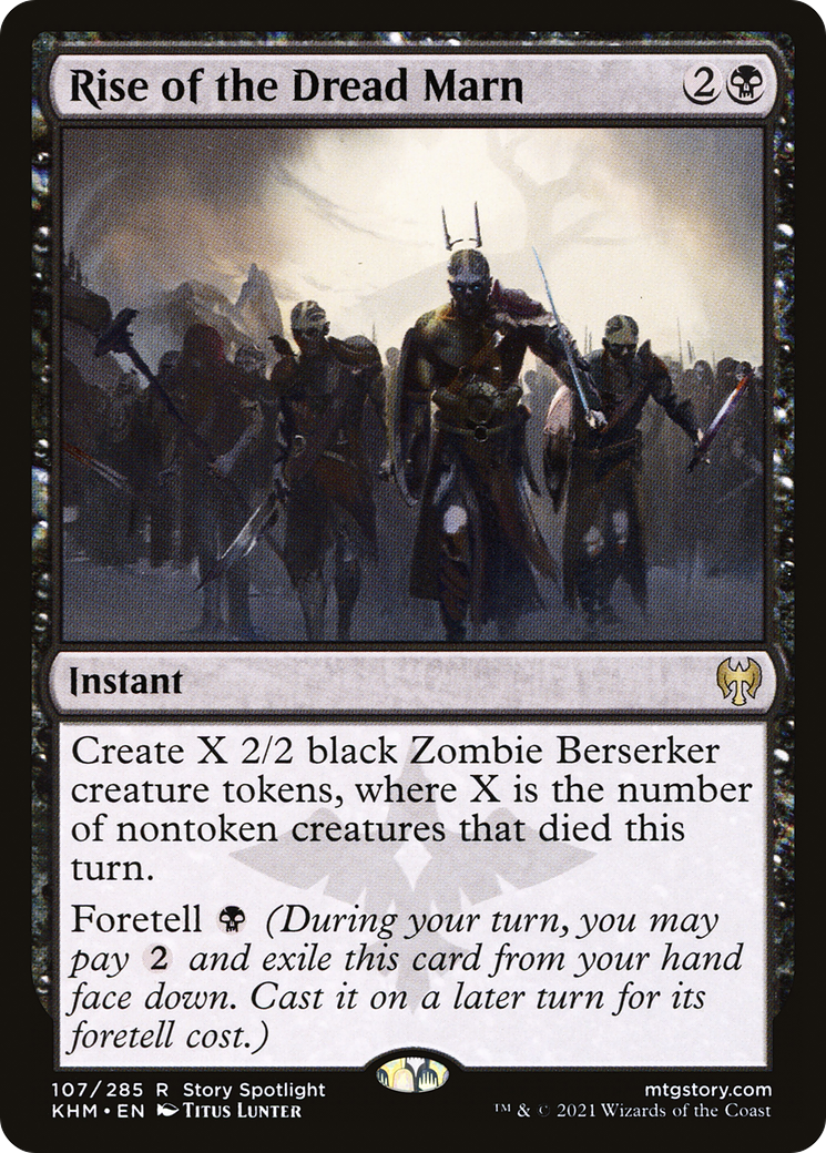 Rise of the Dread Marn (107) Foil - Kaldheim