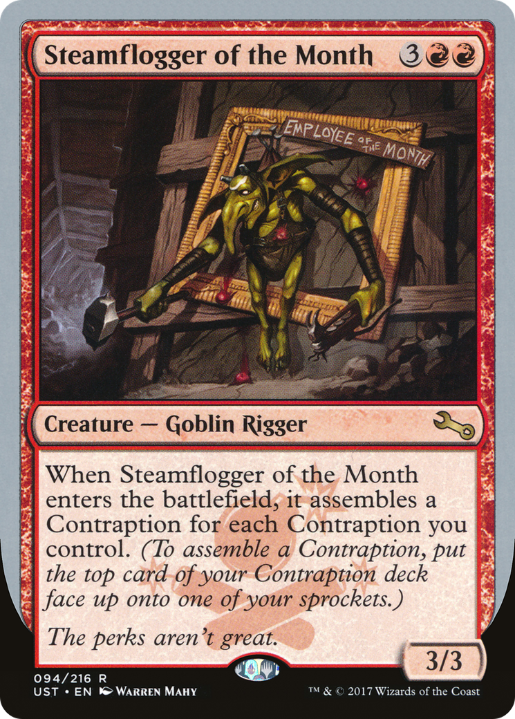 Steamflogger of the Month (094) Foil - Unstable