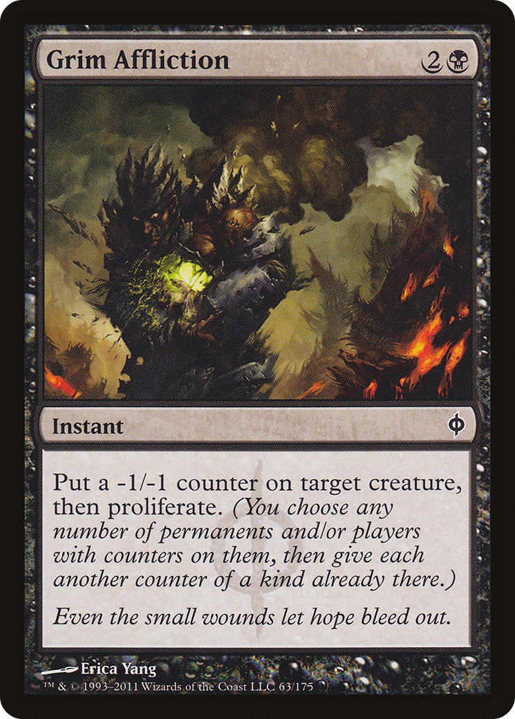 Grim Affliction (063) - New Phyrexia