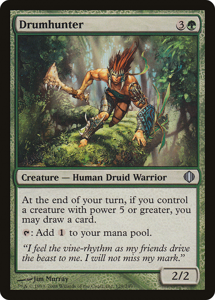 Drumhunter (129) Foil - Shards of Alara