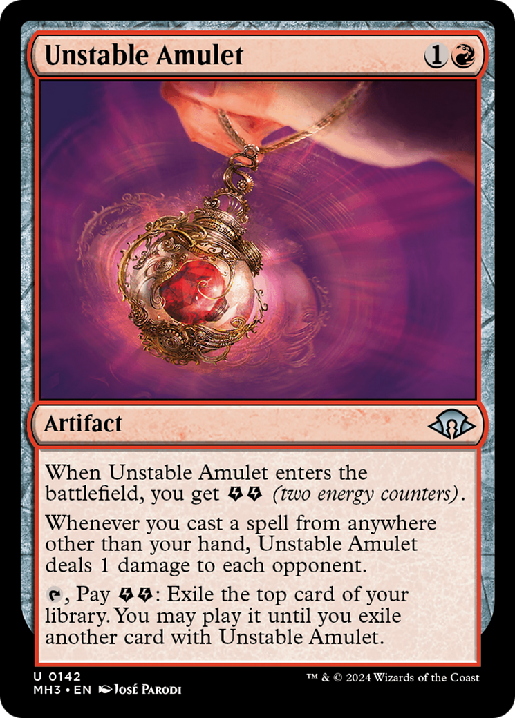 Unstable Amulet (142) - Modern Horizons 3