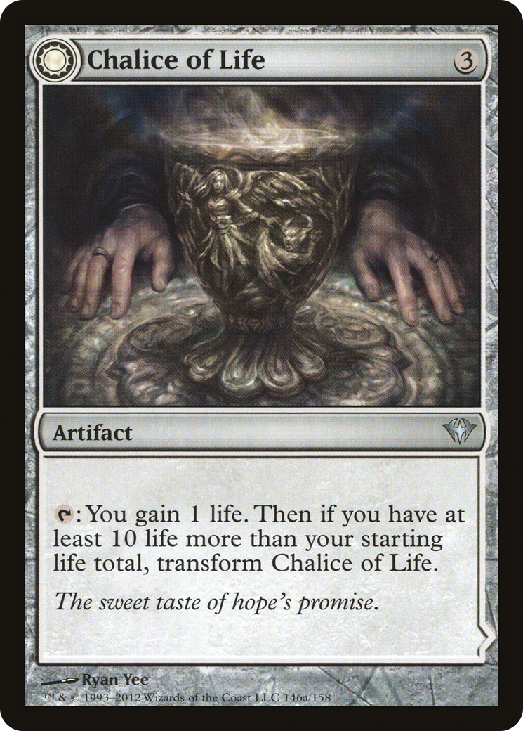 Chalice of Life // Chalice of Death (146) Foil - Dark Ascension