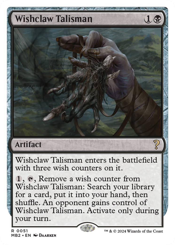Wishclaw Talisman (051)