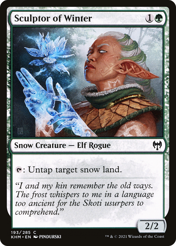 Sculptor of Winter (193) Foil - Kaldheim
