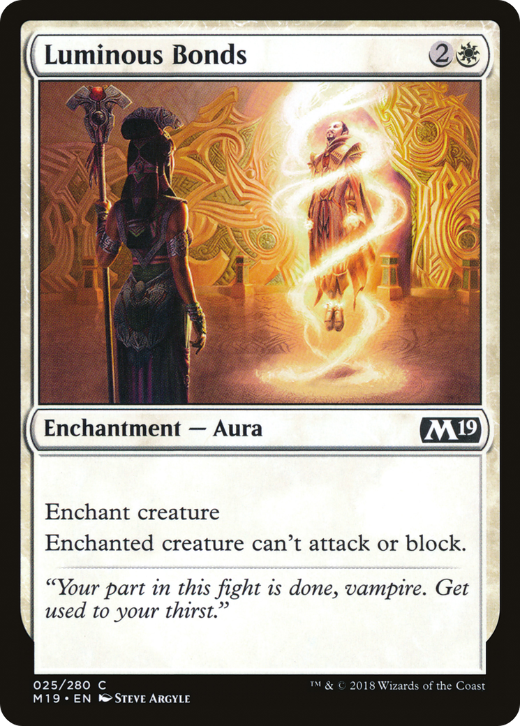 Luminous Bonds (025) Foil - Core Set 2019