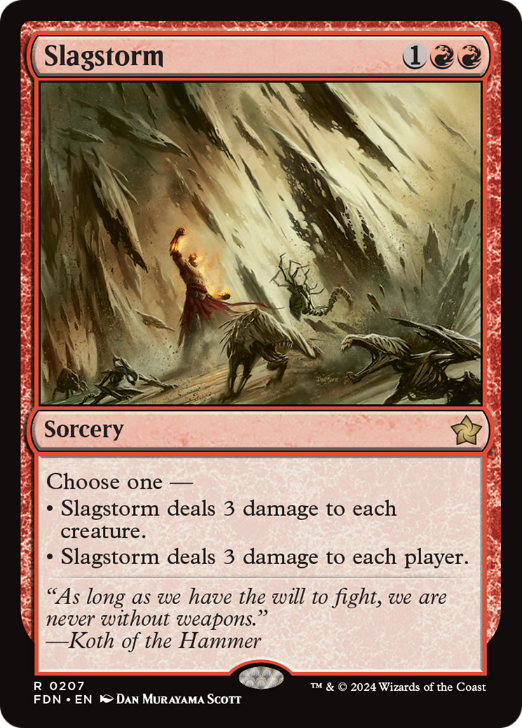 Slagstorm (207) - Foundations