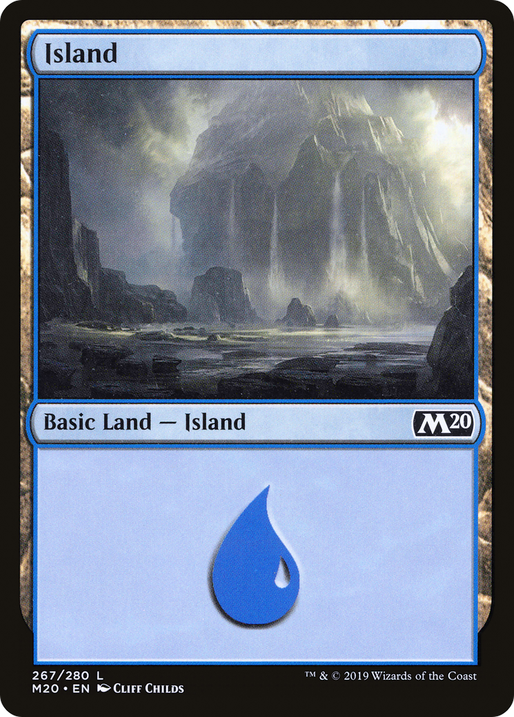 Island (267) - Core Set 2020