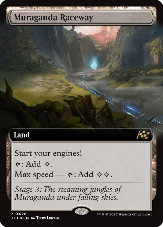 Muraganda Raceway (0426) (Extended Art) Foil (426) - Aetherdrift