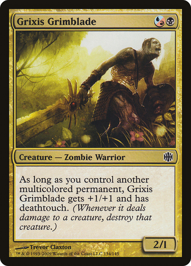 Grixis Grimblade (134) - Alara Reborn