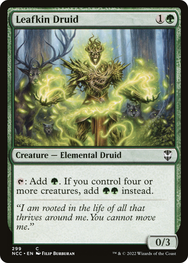 Leafkin Druid (299) - New Capenna Commander