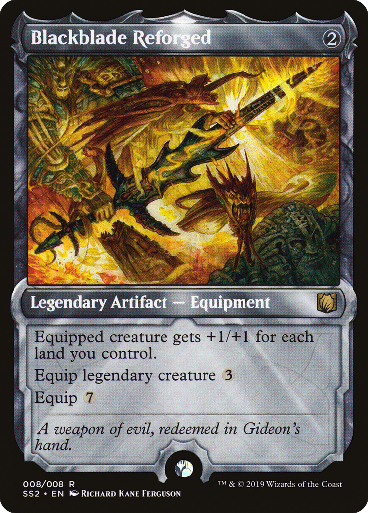 Blackblade Reforged (008) Foil - Signature Spellbook: Gideon