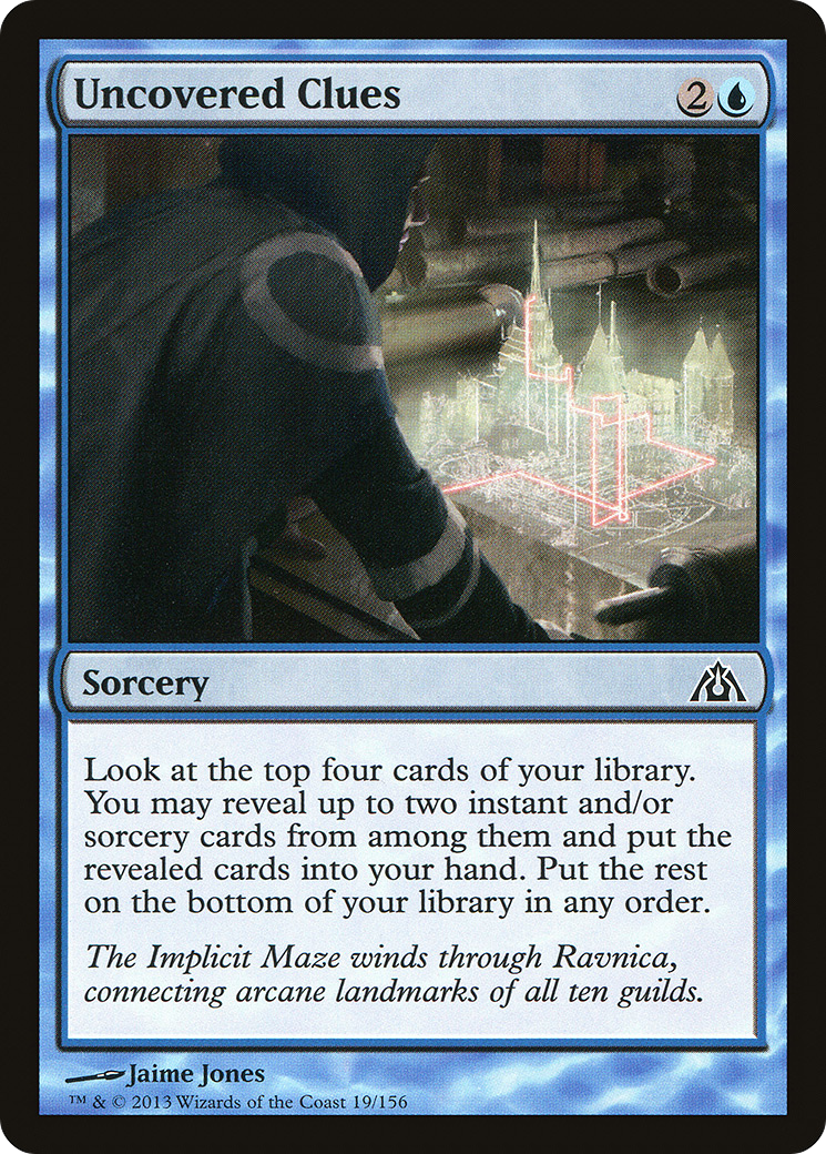 Uncovered Clues (019) Foil - Dragon's Maze