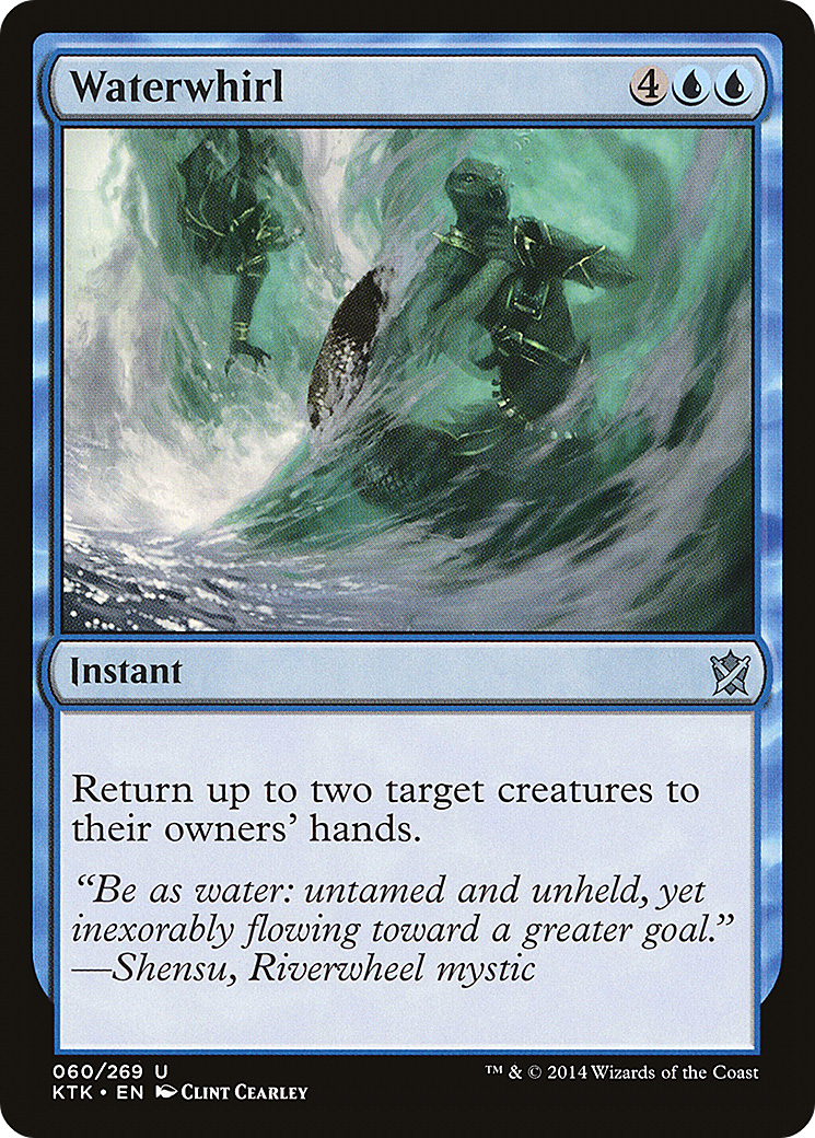 Waterwhirl (060) - Khans of Tarkir