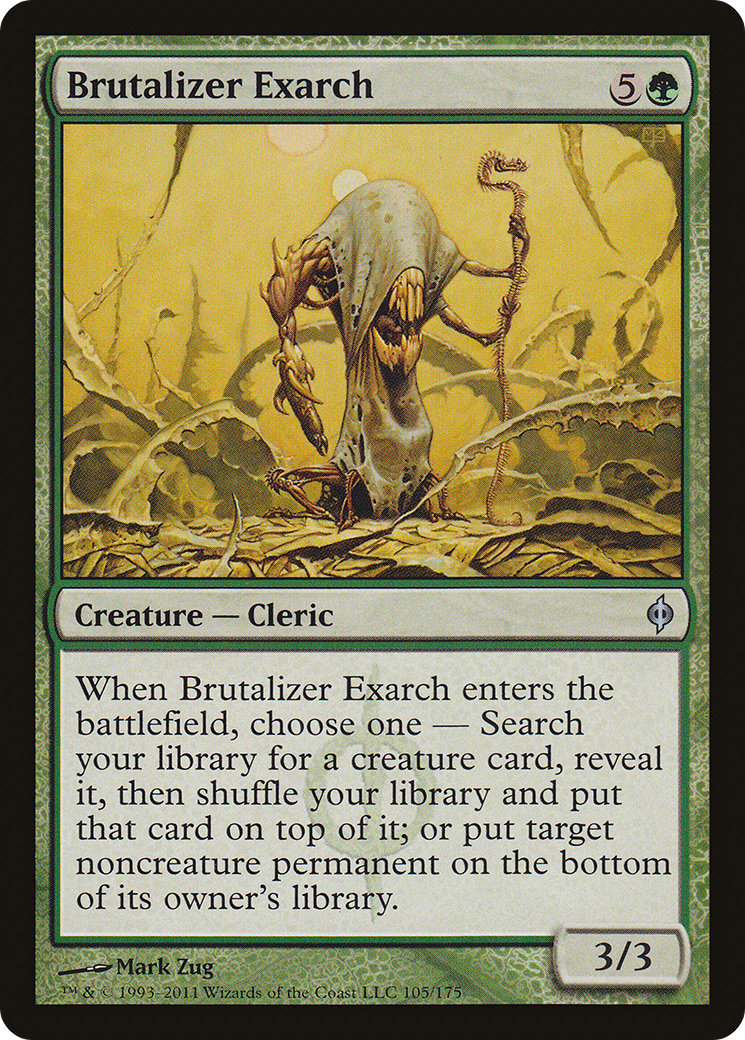 Brutalizer Exarch (105) Foil - New Phyrexia