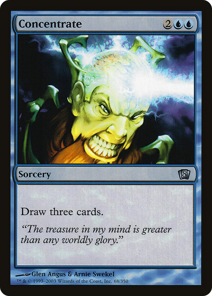 Concentrate (068) Foil - Eighth Edition